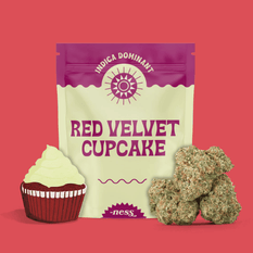 Dried Cannabis - SK - Ness Red Velvet Cupcake Flower - Format: - Ness