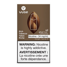 Vaping Supplies - Vuse ePOD - Rich Tobacco - Vuse