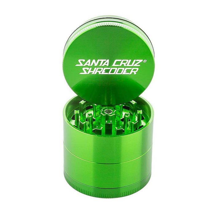 Grinder - Santa Cruz Shredder - 4-Piece Large Green - Santa Cruz Shredder