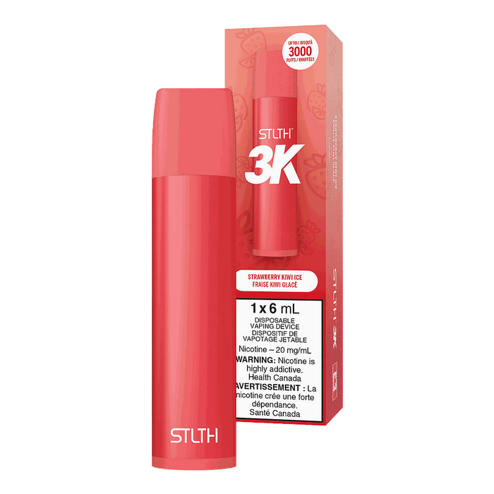 *EXCISED* RTL - STLTH 3K Disposable Vape 3000 Puff Strawberry Kiwi Ice - STLTH