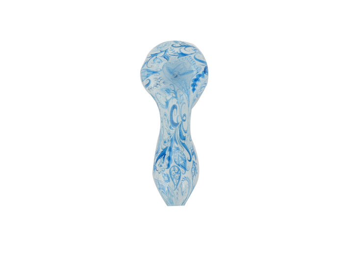Glass Pipe Borosci Scribbler Design 4.3" - BoroSci