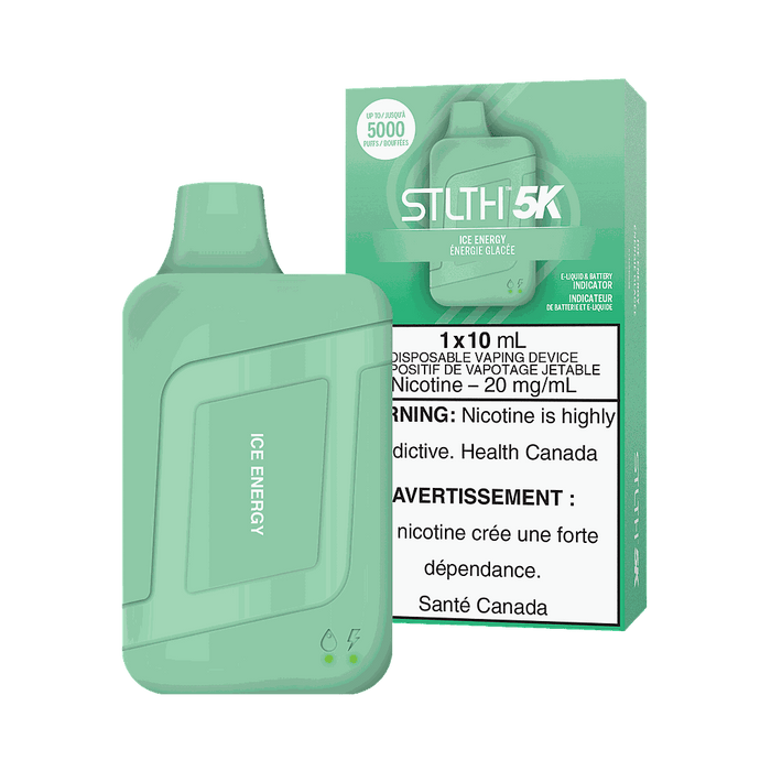 *EXCISED* RTL - STLTH 5K Disposable Vape 5000 Puff Ice Energy - STLTH