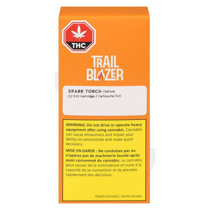 Extracts Inhaled - MB - Trailblazer Spark 510 Vape Cartridge - Format: - Trailblazer