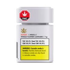Dried Cannabis - LBS Sunset Flower - Format: - LBS