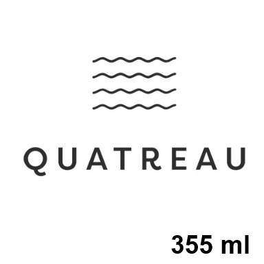 Edibles Non-Solids - MB - Quatreau Blueberry & Acai Sparkling 1-1 THC-CBD 2mg Beverage - Format: - Quatreau