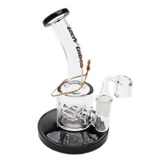 Glass Concentrate Rig Tech Tubes 6" Can Bent Neck Quad Inline - Tech Tubes