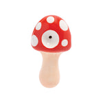 Ceramic Pipe Wacky Bowlz Mushroom 3.5" - Wacky Bowlz