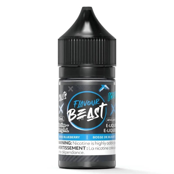 *EXCISED* Flavour Beast Salt Juice 30ml Boss Blueberry Iced - Flavour Beast