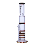 Glass Bong OG Honeycomb With Spinner 17" - OG