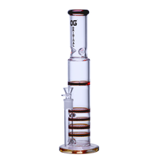 Glass Bong OG Honeycomb With Spinner 17" - OG