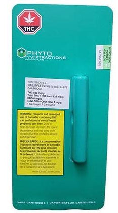 Extracts Inhaled - MB - PhytoExtractions Pineapple Express 510 Vape Cartridge - Format: - PhytoExtractions