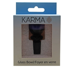 Glass Bowl Karma 14mm Black and Shade - Karma
