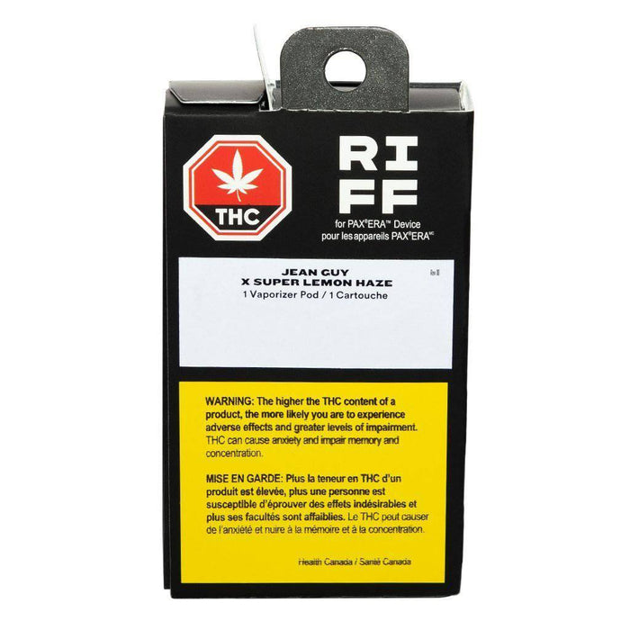 Extracts Inhaled - MB - RIFF Super Lemon Haze THC Pax Era Vape Cartridge  - Format: - RIFF