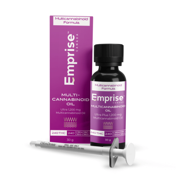 Extracts Ingested - SK - Emprise Canada Ultra Plus 40mg Multi-Cannabinoid Oil - Format: - Emprise Canada