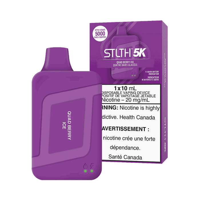 *EXCISED* RTL - STLTH 5K Disposable Vape 5000 Puff Quad Berry Ice - STLTH