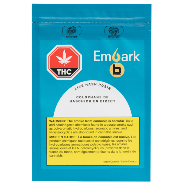 Extracts Inhaled - SK - Embark Bubbleman Live Hash Rosin - Format: - Embark