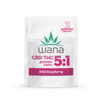 Edibles Solids - MB - Wana Classic Wild Raspberry Indica 1-5 THC-CBD Gummies - Format: - Wana