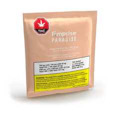 Edibles Solids - SK - Emprise in Paradise Ginger Peach Ice Tea THC Beverage Mix - Format: - Emprise in Paradise
