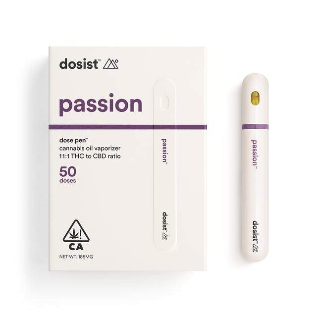 Extracts Inhaled - MB - Dosist Passion THC Disposable Vape Pen - Format: - Dosist