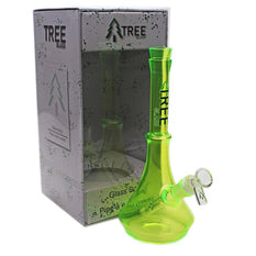 Glass Rig Tree Glass 10" Brights Mini Beaker