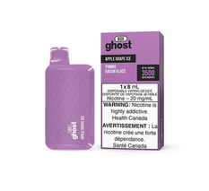 *EXCISED* RTL - Disposable Vape Ghost Box 3500 Puff Apple Grape Ice - Ghost