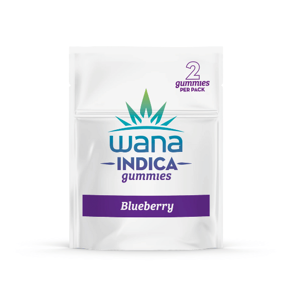 Edibles Solids - MB - Wana Classic Blueberry Indica THC Gummies - Format: - Wana