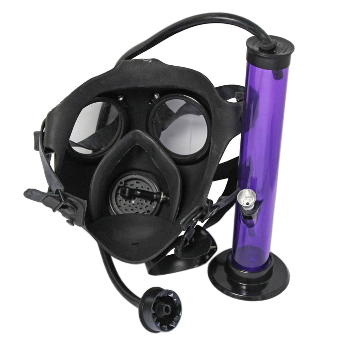 Gas Mask Bong W/ Hose - Unbranded