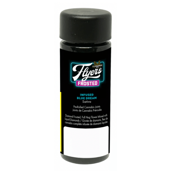 Extracts Inhaled - SK - Claybourne Frosted Flyers Blue Dream Infused Pre-Roll - Format: - Claybourne