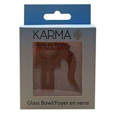 Glass Bowl Karma 14mm Reversal With Hook Pull - Karma