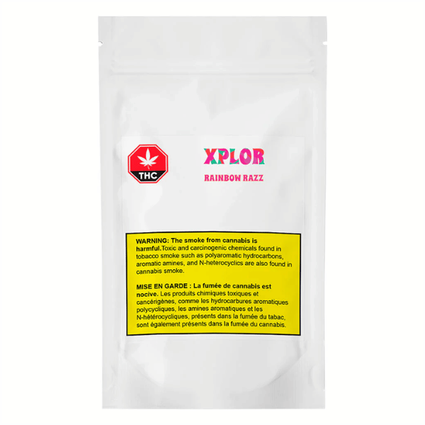 Extracts Inhaled - SK - XPLOR Rainbow Razz THC 510 Vape Cartridge - Format: