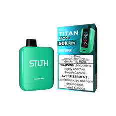 Federal *EXCISED* RTL - Disposable Vape STLTH Titan Max 50K Smooth Mint