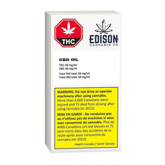 Extracts Ingested - MB - Edison CBD Oil - Volume: