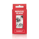 Dugout Red Eye Glass Marble Design