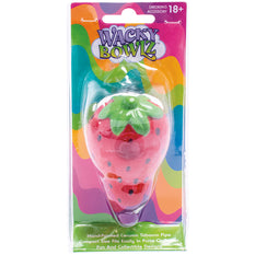 Ceramic Pipe Wacky Bowlz Strawberry 3.5" - Wacky Bowlz