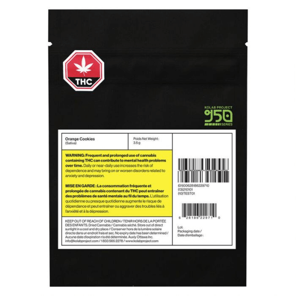 Dried Cannabis - MB - Kolab Project 960 Series Orange Cookies Flower - Format: - Kolab Project