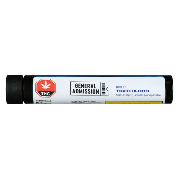 Extracts Inhaled - SK - General Admission Tiger Blood THC 510 Vape Cartridge - Format: - General Admission