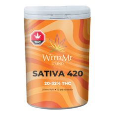 Dried Cannabis - MB - Weed Me Grind Sativa 420 Pre-Roll - Format: - Weed Me