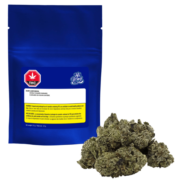 Dried Cannabis - MB - HiWay Slow Lane Indica Flower - Format: - HiWay