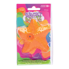 Ceramic Pipe Wacky Bowlz Starfish 4" - Wacky Bowlz