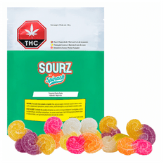 Edibles Solids - MB - Sourz by Spinach Tropical Party Pack THC Gummies - Format: