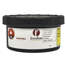 Dried Cannabis - MB - Freedom Cannabis Reserve Indica Flower - Format: