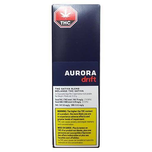 Extracts Inhaled - AB - Aurora Drift Sativa Blend Disposable Vape Pen - Format: - Aurora Drift