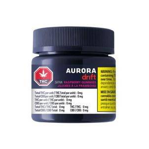 Edibles Solids - AB - Aurora Drift Gummies THC Raspberry - Format: - Aurora Drift