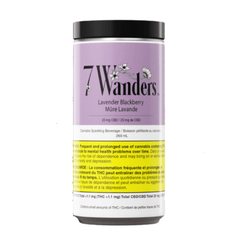 Edibles Non-Solids - MB - 7 Wanders Lavender Blackberry CBD Sparkling Beverage - Format: - 7 Wanders