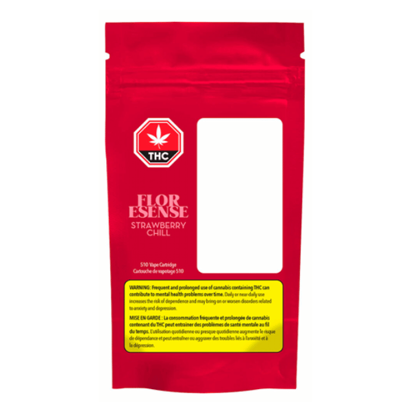 Extracts Inhaled - MB - Floresense Strawberry Chill THC 510 Vape Cartridge - Format: - Floresense