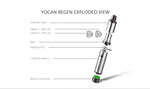 Cannabis Vaporizer - Yocan Regen Triple Coil Pen - Yocan