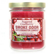 Smoke Odor Candle 13oz Sugared Cranberry - Smoke Odor