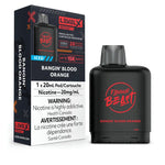 *EXCISED* RTL - Disposable Vape Flavour Beast Level X Boost Pod Bangin' Blood Orange Iced 20ml - Flavour Beast