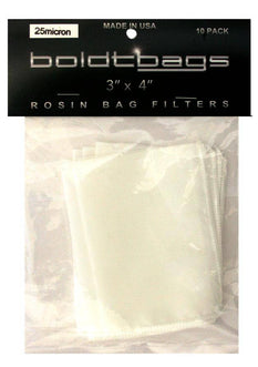 Boldtbags Large Rosin Bag 10 Pack - Boldtbags