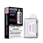 *EXCISED* RTL - Disposable Vape Kraze HD7K Grape Ice 13ml - Kraze